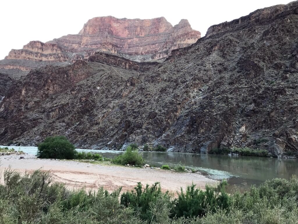 Colorado River in the Grand Canyon basin