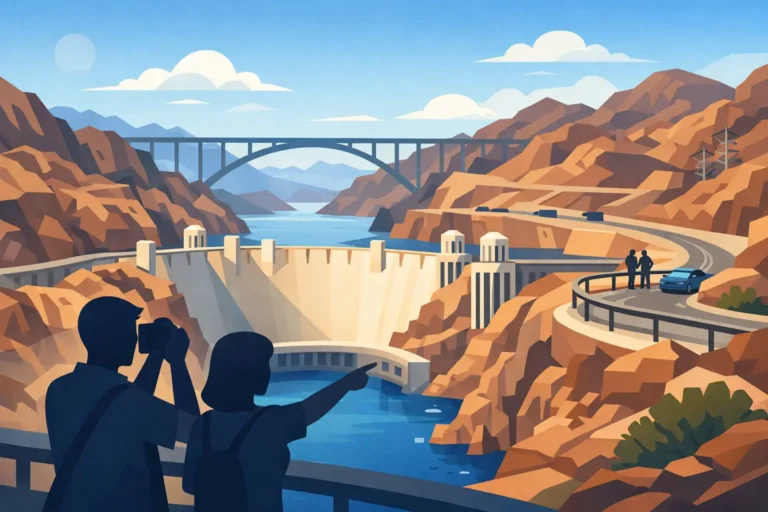 Hoover Dam Photo Stop Itinerary for Better Views