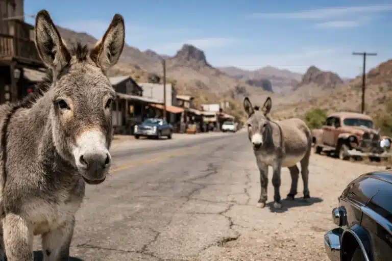 Best Oatman Wild Burro Photo Stops on Route 66