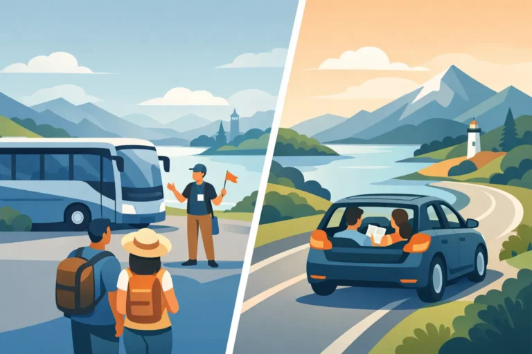 Guided Travel Versus Self Driving for Day Trips